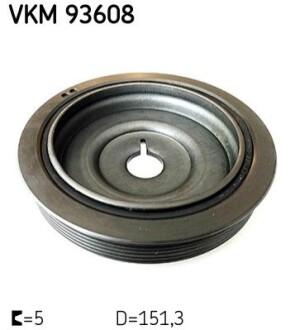 Шків ременя генератора SKF VKM 93608