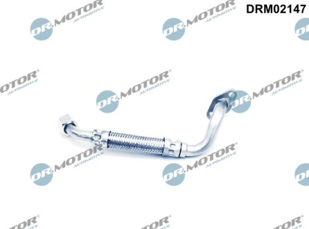 Трубка турбокомпресора ДВЗ (чорний метал) DR MOTOR DRM02147