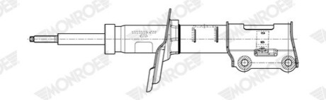 Амортизатор газомасляний MONROE G7923