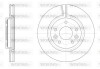 Диск тормозной передний (кратно 2) (Remsa) Nissan Qashqai II, X-trail III WOKING D6158110 (фото 1)