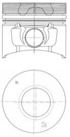 Поршень KOLBENSCHMIDT 40773600