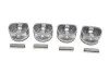 Поршень Chevrolet Lacetti 1.8 16V 03-13 (80.50mm/STD) (к-кт 4 шт) AMP PX-CHE-4A-3549-000 (фото 1)