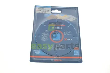 Круг відрізний 125x22,23 мм Expert Carbide Multi Wheel X-Lock BOSCH 2608901193