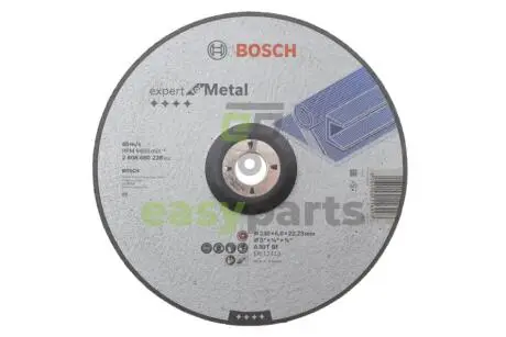 Круг відрізний 230x6x22,23 мм PRO Metal oSa BOSCH 2608600228