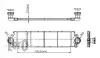 Радиатор интеркулера VW T5 1.9/2.0/2.5TDI (720x194x27) DEPO / LORO 053-018-0007 (фото 1)