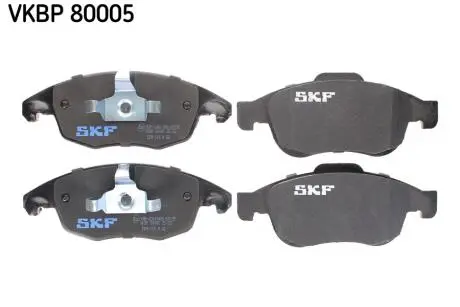 VKBP 80005 Комплект гальмівних колодок (шт.) SKF VKBP80005