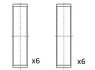 PANEWKI KORB BB2078-STD CITROEN C5 III C6/JAGUAR S-TYPE XF XJ/LAND ROVER DISCOVERY III IV RANGE ROVER SPORT/PEUGEOT 407 607 2,7D 3,0HDI 04- FAI BB2078STD (фото 1)