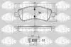 CITROEN DS AUTO PEUGEOT Berlingo C Elysee C2 C3 C3 picasso C4 Xsara Xsara picasso DS3 1007 206 207 208 2008 301 307 Partner SASIC 6210012 (фото 1)