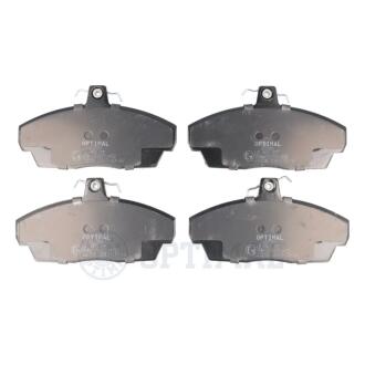 KLOCKI HAMULCOWE LAND ROVER FREELANDER (L314), FREELANDER SOFT TOP (L314). TATA GURKHA, LOAD 94-06 PRZOD SZT Optimal BP10259