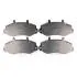 KLOCKI HAMULCOWE OPEL MOVANO BOX (X70), MOVANO COMBI (X70), MOVANO DUMP TRUCK (X70), MOVANO 98-10 PRZOD SZT Optimal BP10270 (фото 1)