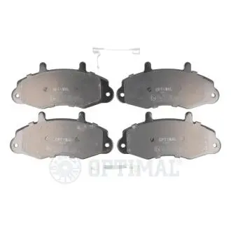 KLOCKI HAMULCOWE FORD TRANSIT BUS (E_ _), TRANSIT PLATFORM/CHASSIS (E_ _), TRANSIT TOURNEO, 91-00 PRZOD SZT Optimal BP09769 (фото 1)