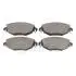KLOCKI HAMULCOWE FORD MONDEO MK III (B5Y), MONDEO MK III SALOON (B4Y), MONDEO MK III TURNIER 00-09 PRZOD SZT Optimal BP12091 (фото 2)