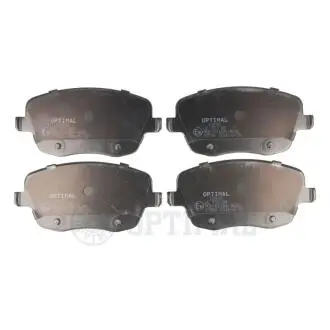 KLOCKI HAMULCOWE SEAT CORDOBA (6L2), IBIZA MK III (6L1). SKODA FABIA I (6Y2), FABIA I COMBI 99-15 PRZOD SZT Optimal BP10492