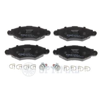 KLOCKI HAMULCOWE PEUGEOT 206 HATCHBACK (2A/C), 206 SALOON, 206 SW (2E/K), 206 VAN, 206+ (2L_ 93-07 PRZOD SZT Optimal BP64320
