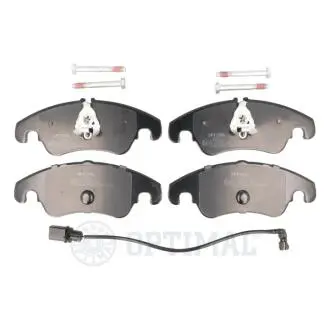 KLOCKI HAMULCOWE AUDI A4 (8K2, B8), A4 ALLROAD (8KH, B8), A4 AVANT (8K5, B8), A5 (8T3), A5 C 07-17 PRZOD SZT Optimal BP12442