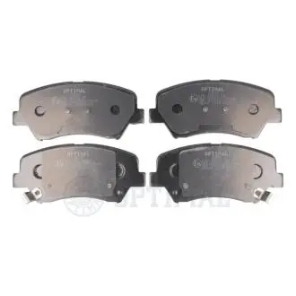 Фото klocki hamulcowe hyundai elantra saloon (md, ud), i30 (gd), i30 coupe, i30 estate (gd), velo 11-15 przod szt Optimal BP12605 KLOCKI HAMULCOWE HYUNDAI ELANTRA SALOON (MD, UD), I30 (GD), I30 COUPE, I30 ESTATE (GD), VELO 11-15 PRZOD SZT Optimal BP12605