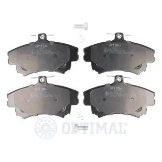 KLOCKI HAMULCOWE MITSUBISHI CARISMA (DA_), CARISMA SALOON (DA_). VOLVO S40 I (644), V40 ESTA 95-06 PRZOD SZT Optimal BP10335