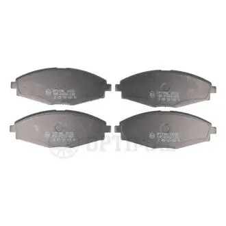 KLOCKI HAMULCOWE CHEVROLET MATIZ (M200, M250), SPARK. DAEWOO LANOS (KLAT), LANOS SALOON (KLA 97-04 PRZOD SZT Optimal BP10313