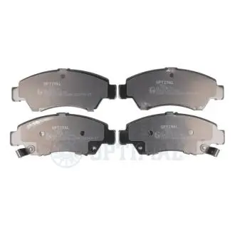 KLOCKI HAMULCOWE HONDA CITY SALOON (GM2, GM3), CIVIC MK V COUPE (EJ), CIVIC MK V HATCHBACK (91-08 PRZOD SZT Optimal BP09816