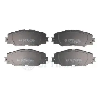 KLOCKI HAMULCOWE TOYOTA AURIS (_E15_), AURIS (_E18_), AURIS ESTATE (_E18_), MIRAI (JPD1_), P 05-13 PRZOD SZT Optimal BP12312