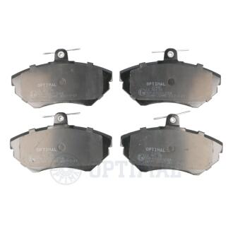 KLOCKI HAMULCOWE AUDI A4 (8D2, B5), A4 AVANT (8D5, B5). VW PASSAT (3B2), PASSAT (3B3), PASSA 94-05 PRZOD SZT Optimal BP10186