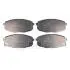 KLOCKI HAMULCOWE HYUNDAI I30 (FD), I30 ESTATE (FD), I30 ESTATE (GD) KIA CARENS MK II MPV (F 02-12 PRZOD SZT Optimal BP12135 (фото 1)