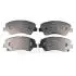 KLOCKI HAMULCOWE HYUNDAI ACCENT IV (RB), ACCENT IV SALOON (RB), I20 (GB, IB), I20 COUPE (GB) 10> PRZOD SZT Optimal BP12672 (фото 1)