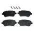 KLOCKI HAMULCOWE OPEL AGILA (B) (H08) SUZUKI SPLASH (EX), SWIFT III (MZ, EZ) VAUXHALL AGIL 05-14 PRZOD SZT Optimal BP12487 (фото 1)