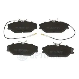 KLOCKI HAMULCOWE ALPINE A610 DAEWOO LUBLIN II BOX, LUBLIN II PLATFORM/CHASSIS RENAULT 25 (84-03 PRZOD SZT Optimal BP09871