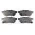 KLOCKI HAMULCOWE HONDA CITY SALOON (GM2, GM3), CIVIC MK V HATCHBACK (EJ, EK), CIVIC MK V SAL 95-01 TYL SZT Optimal BP12060 (фото 1)
