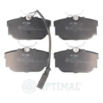 KLOCKI HAMULCOWE VW TRANSPORTER / CARAVELLE MK IV BUS (70B, 70C, 7DB, 7DK, 70J,, TRANSPORTER 90-03 TYL SZT Optimal BP12189