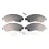 KLOCKI HAMULCOWE CHRYSLER SEBRING (JS), SEBRING CONVERTIBLE (JS) CITROËN C4 AIRCROSS JEEP 96-14 PRZOD SZT Optimal BP12284 (фото 1)