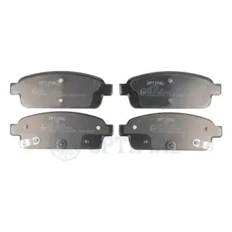 KLOCKI HAMULCOWE CHEVROLET AVEO HATCHBACK (T300), CRUZE (J300), CRUZE HATCHBACK (J305), CRUZ 09-14 TYL SZT Optimal BP12398