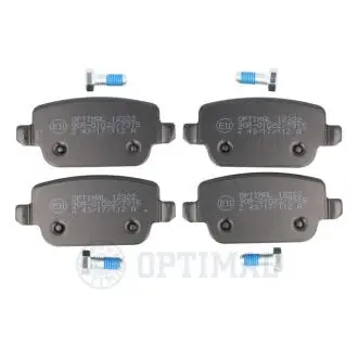 KLOCKI HAMULCOWE FORD FOCUS II (DA_, HCP, DP), GALAXY (WA6), KUGA I, MONDEO IV (BA7), MONDEO 06-15 TYL SZT Optimal BP12322