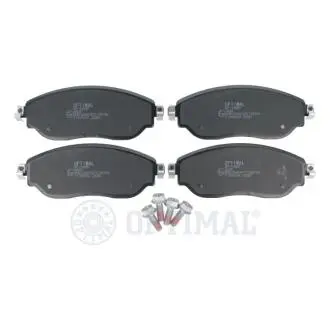 KLOCKI HAMULCOWE OPEL VIVARO B BOX (X82), VIVARO B COMBI (X82), VIVARO B PLATFORM/CHASSIS (X 14> PRZOD SZT Optimal BP12697