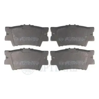 KLOCKI HAMULCOWE LEXUS ES (_V4_), ES (_V6_), HS (ANF10). TOYOTA CAMRY SALOON (_V4_), CAMRY S 05-11 TYL SZT Optimal BP12311