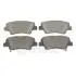 KLOCKI HAMULCOWE HYUNDAI IX35 (LM, EL, ELH), SONATA V (NF), TUCSON (JM), TUCSON (TL, TLE). K 04-15 TYL SZT Optimal BP12560 (фото 2)
