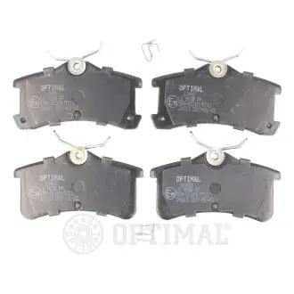 KLOCKI HAMULCOWE TOYOTA AVENSIS (_T22_), AVENSIS ESTATE (_T22_), AVENSIS LIFTBACK (_T22_), C 97-03 TYL SZT Optimal BP12493