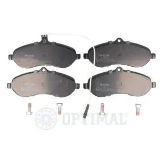 KLOCKI HAMULCOWE CITROËN DISPATCH (VF7), DISPATCH BOX, DISPATCH PLATFORM/CHASSIS. FIAT SCUDO 02> PRZOD SZT Optimal BP12337