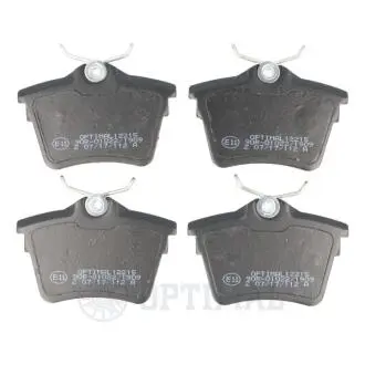 KLOCKI HAMULCOWE CITROËN C5 III (RD_), C5 III BREAK (RW_). PEUGEOT 407 (6D_), 407 COUPE (6C_ 00-04 TYL SZT Optimal BP12215