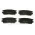 KLOCKI HAMULCOWE MITSUBISHI PAJERO/SHOGUN   CANVAS TOP (V2_W, V4_W), PAJERO/SHOGUN MK II (V3 90-00 TYL SZT Optimal BP09792 (фото 1)