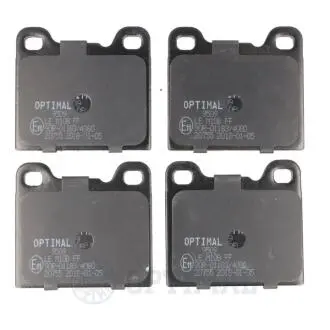 KLOCKI HAMULCOWE VOLVO 740 (744), 740 KOMBI (745), 760 (704, 764), 760 KOMBI (704, 765), 850 81-05 TYL SZT Optimal BP09509