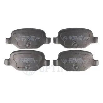 KLOCKI HAMULCOWE ABARTH 500 / 595 / 695 (312_) FIAT 500 (312_), IDEA (350_), PANDA (169_), 99-12 TYL SZT Optimal BP10390