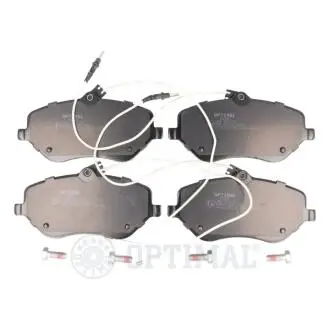 KLOCKI HAMULCOWE CITROËN C5 III (RD_), C5 III BREAK (RW_), C6 (TD_) PEUGEOT 407 (6D_), 407 00> PRZOD SZT Optimal BP12225