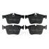KLOCKI HAMULCOWE MERCEDES-BENZ C-CLASS (W205), C-CLASS CONVERTIBLE (A205), C-CLASS COUPE (C2 13&gt; TYL SZT Optimal BP12655 (фото 1)