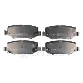 KLOCKI HAMULCOWE DODGE NITRO. JEEP CHEROKEE (KJ) COMPASS, LIBERTY (KK) WRANGLER III (JK) 03-12 TYL SZT Optimal BP12382