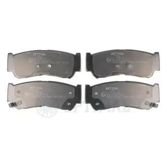 KLOCKI HAMULCOWE HYUNDAI H-1 / STAREX MPV (A1), H-1 BOX (A1), SANTA FÉ I, SANTA FÉ II 97-12 TYL SZT Optimal BP12451