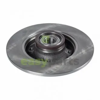 Диск тормозной (задний) Peugeot 2008 12-/Citroen C3 Aircross 10-/C4 Cactus 14-(244x9) (с подшипником)) PRO SWAG 33102501