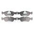 KLOCKI HAMULCOWE OPEL ASTRA F (T92), ASTRA F CLASSIC ESTATE (T92), ASTRA F CLASSIC 89-05 PRZOD SZT Optimal BP10149 (фото 1)
