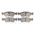 KLOCKI HAMULCOWE OPEL ASTRA F (T92), ASTRA F CLASSIC ESTATE (T92), ASTRA F CLASSIC 89-05 PRZOD SZT Optimal BP10149 (фото 2)